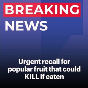 Hidden Danger in Dried Fruit