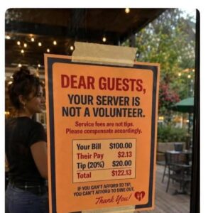 Trying to shame us for not paying their employees.