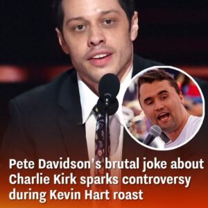 Pete Davidson’s brutal joke about Charlie Kirk sparks controversy during Kevin Hart roast