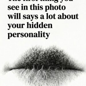 The first thing you see in this photo will says a lot about your hidden personality. What did you see FIRST?