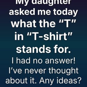Why Is It Called a “T-Shirt”